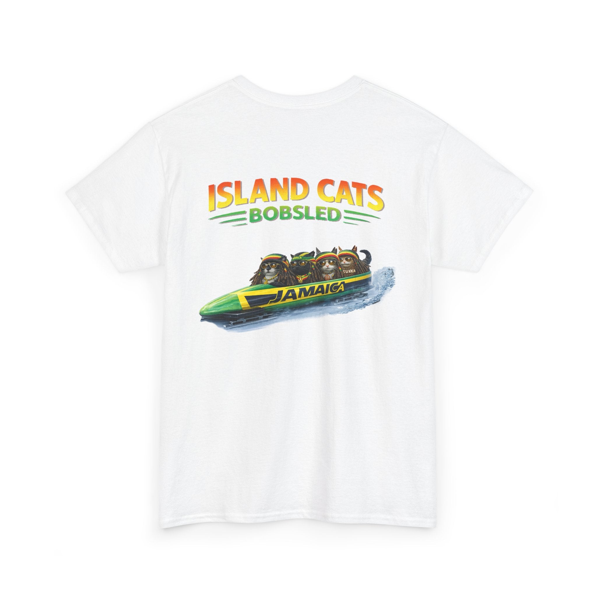 T-Shirt — Island Cats Bobsled 'Tiki Shack Cats' Graphic Tee