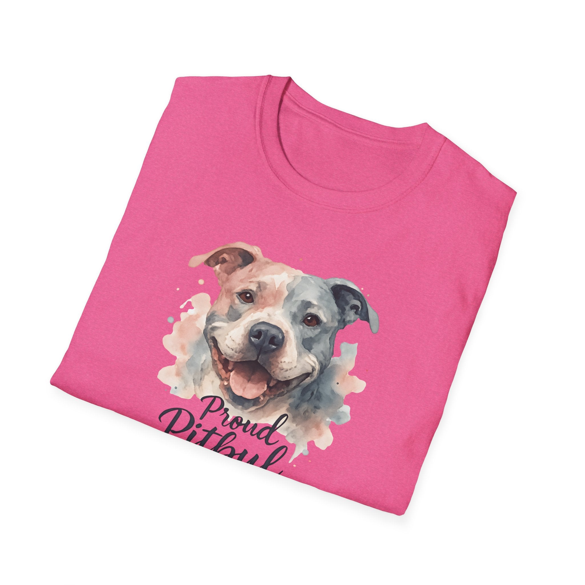 Proud Pitbull Mom T-Shirt